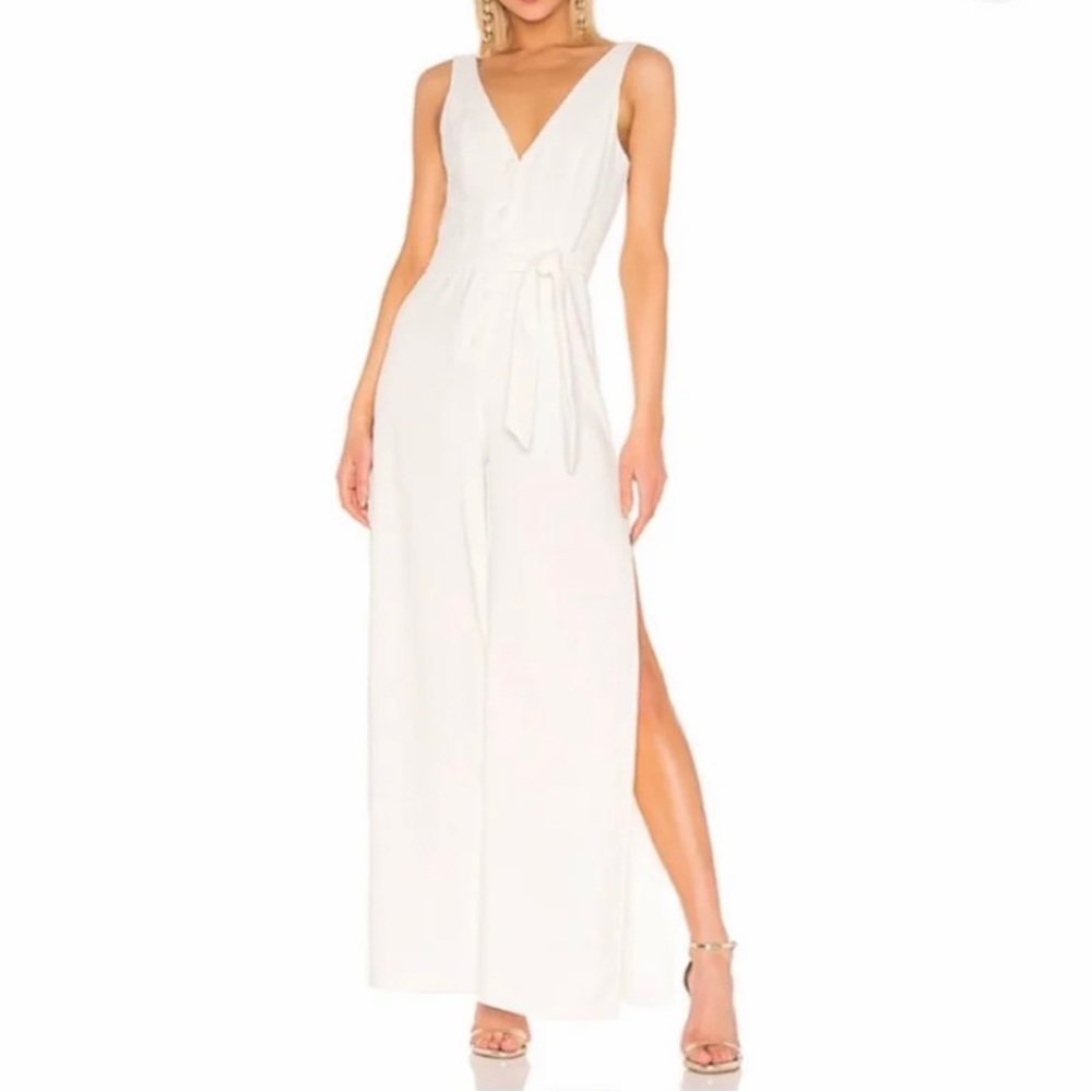 NWT Lovers & Friends White Jumpsuit